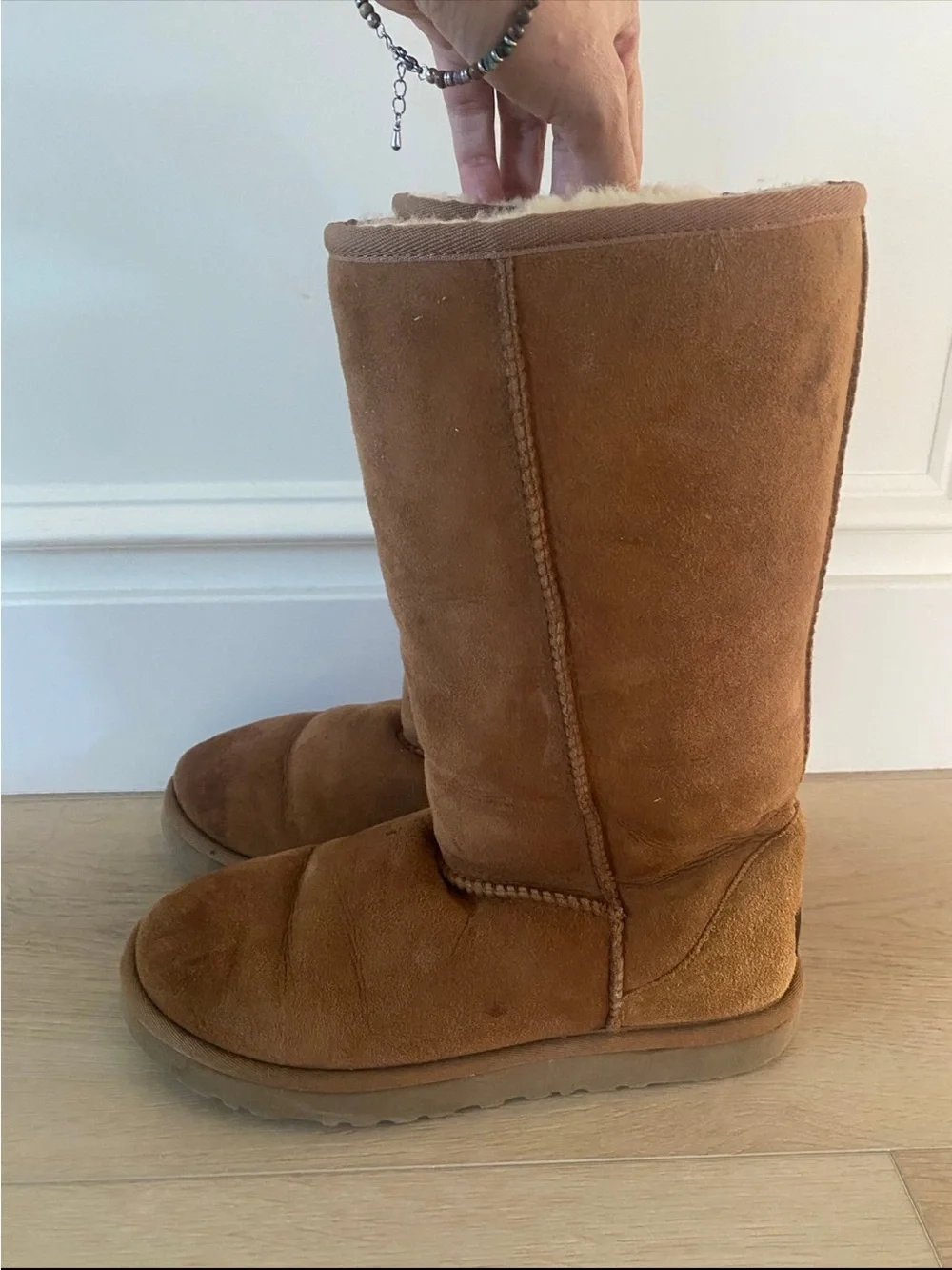 UGG Chestnut Tall Classic Suede Boots
